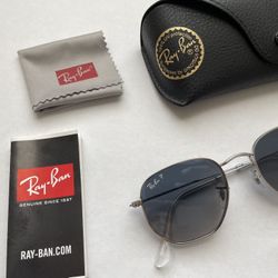 Ray Ban Hexagonal Polarizied Lenses 