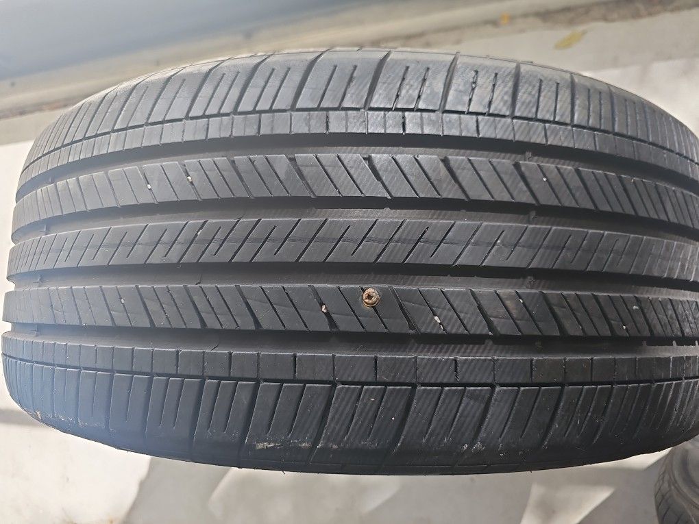 Goodyear Has A Nail In It Needs To Be Patched One Tire 255 50 20. 65% Tread