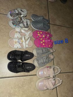 Girl size 8 shoes