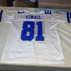 Raghib Ismail Nike Dallas Cowboys Jersey Mens Large White Clean USA 90s Rocket