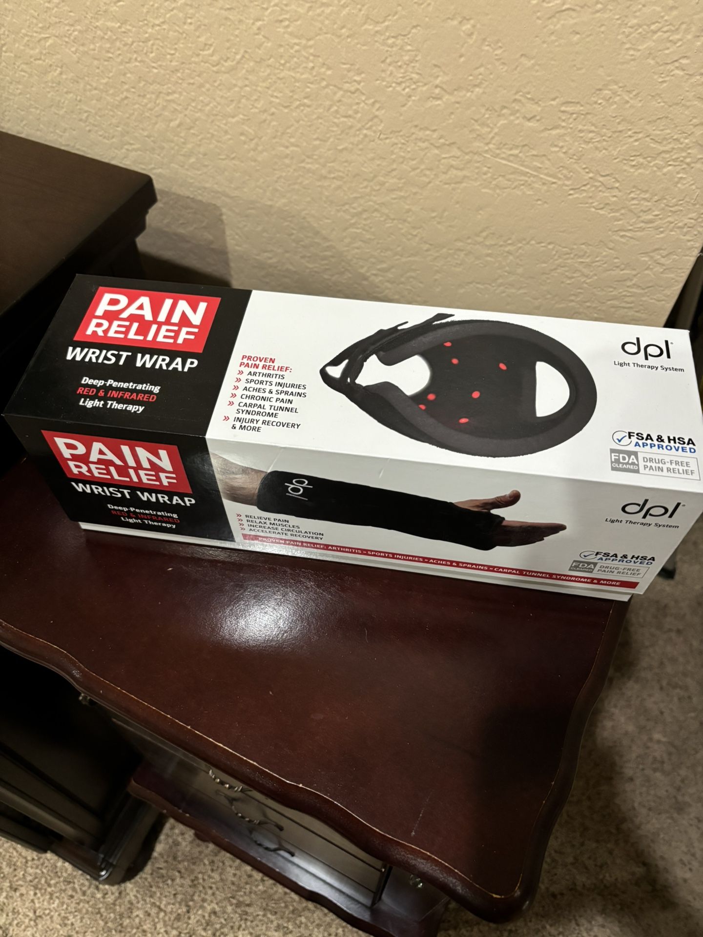 DPL Wrist Wrap Light Therapy