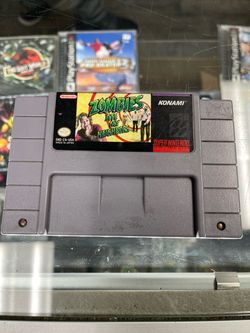 Zombies Ate My Neighbors SNES $35-$40 Each