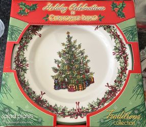 Christopher 8in Salad/Cookie Plate Sets $100