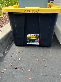 FREE Two 40 Gallon Commander totes