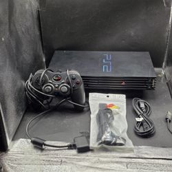Sony PlayStation 2 Console Bundle – Tested & Working
