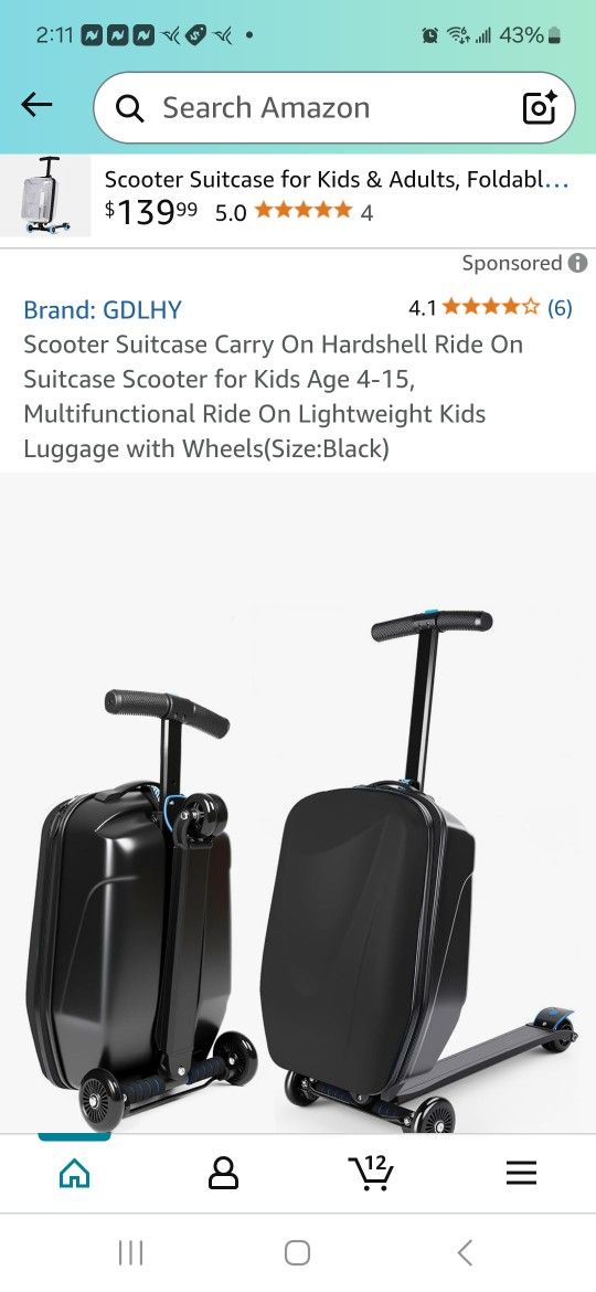 Scooter Suitcase