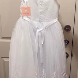 Vestido de primera comunión talla 8