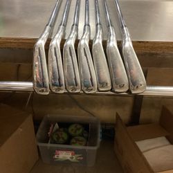 Used TaylorMade M2 Iron Set 3-9, PW - LH (Read Description)