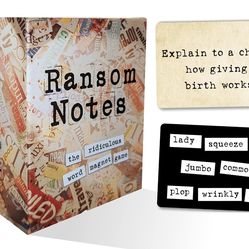 Ransom Notes: The Ridiculous Word Magnet Game