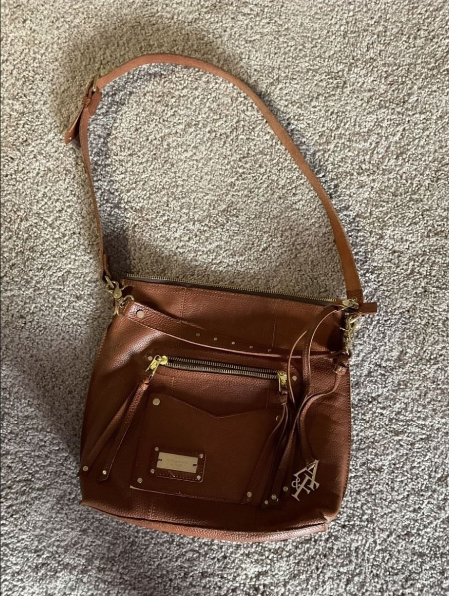Abercrombie Leather Purse