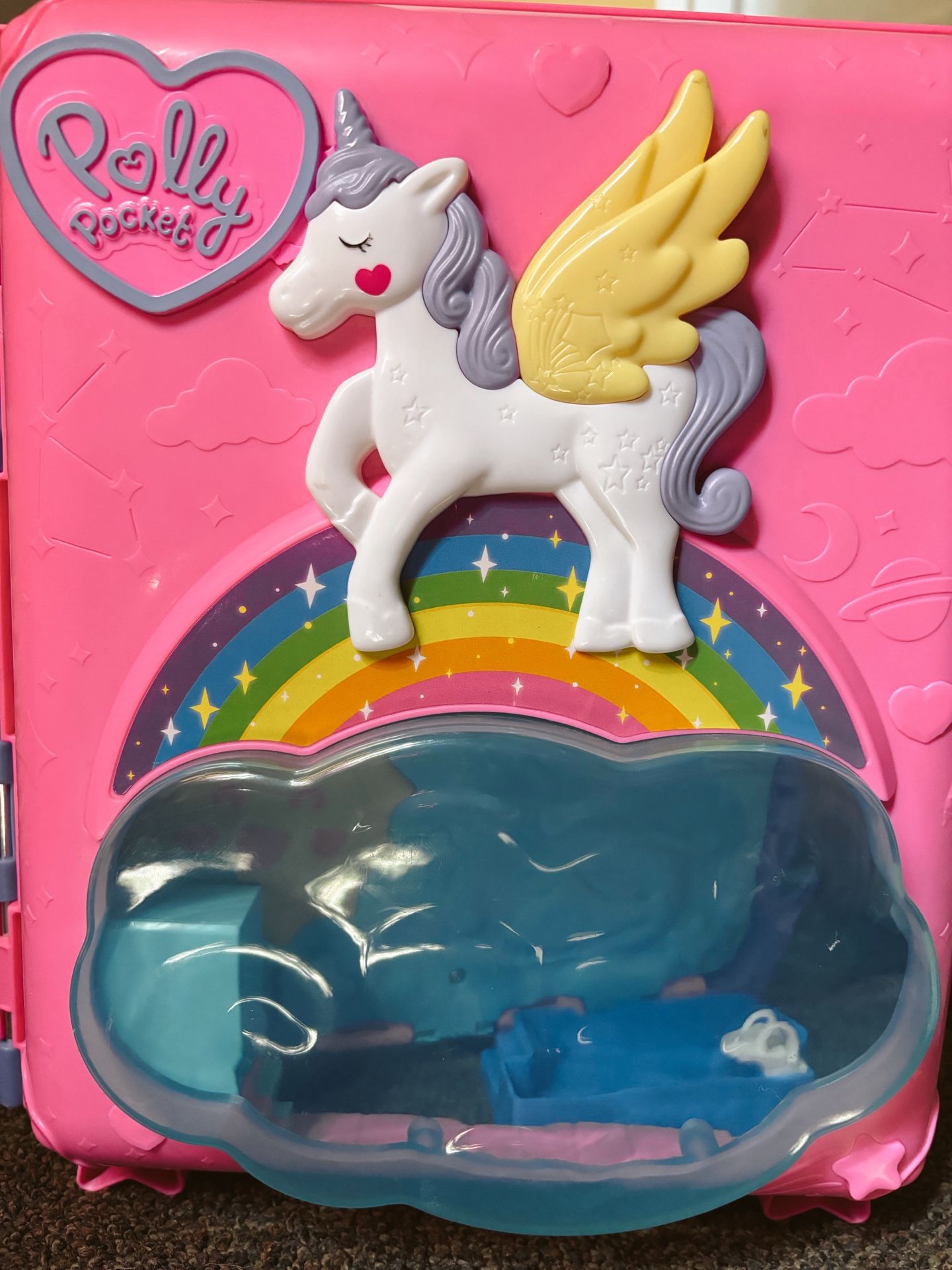 Polly Pocket - Pollyville Resort Rollaway Suitcase 