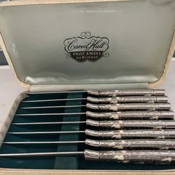 Set of 8 Vintage FRUIT KNIVES - $75