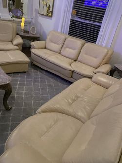 3 Pieza Sofa Leather