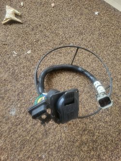  trailer tow wire harness connector 7-pin