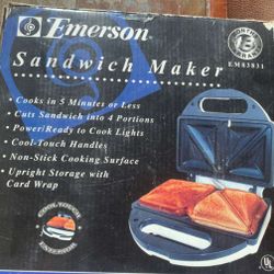 Emerson Sandwich Maker 