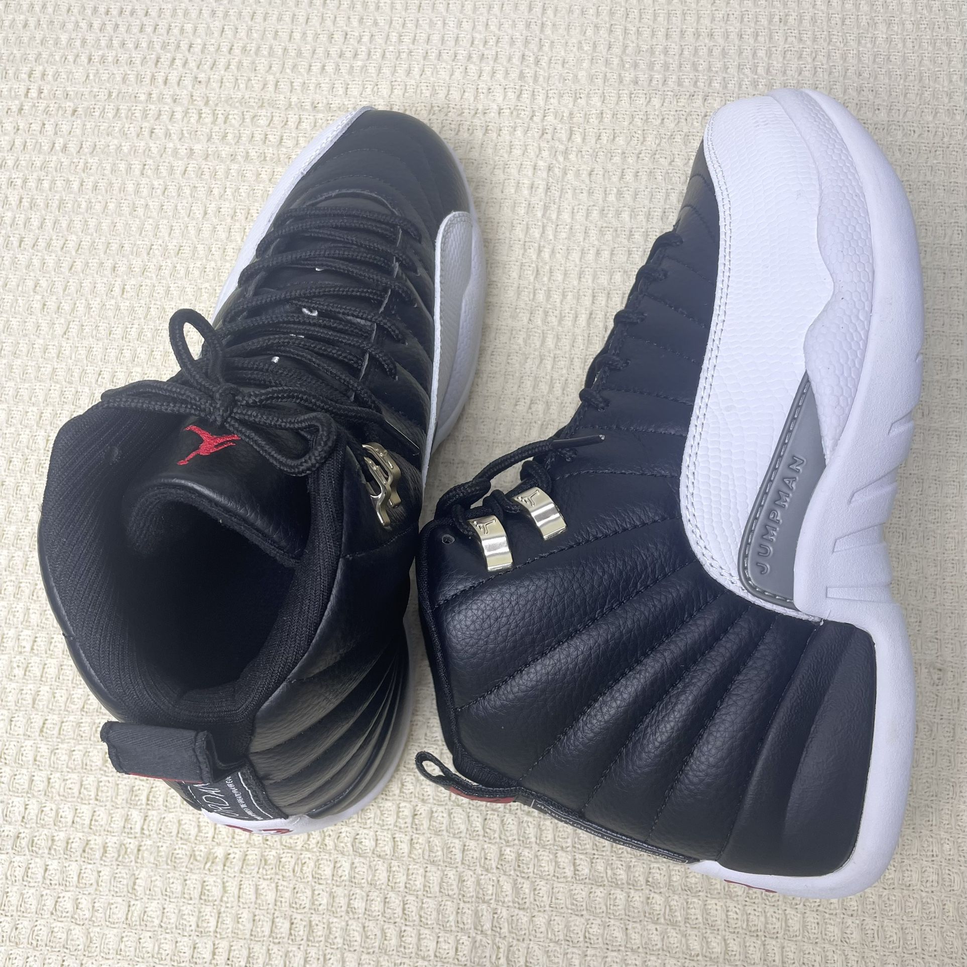 Nike Air Jordan 12 Retro “Playoffs” 2022 GS Size: 7,7.5,8,8.5,9,9.5,10,10.5,11,12,13