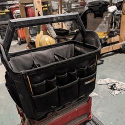 Toughbuilt 16 In Tool Bag With Tape Measure Add On Attachment