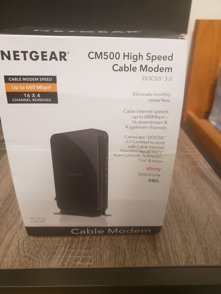 2 Netgear CM500 Modems