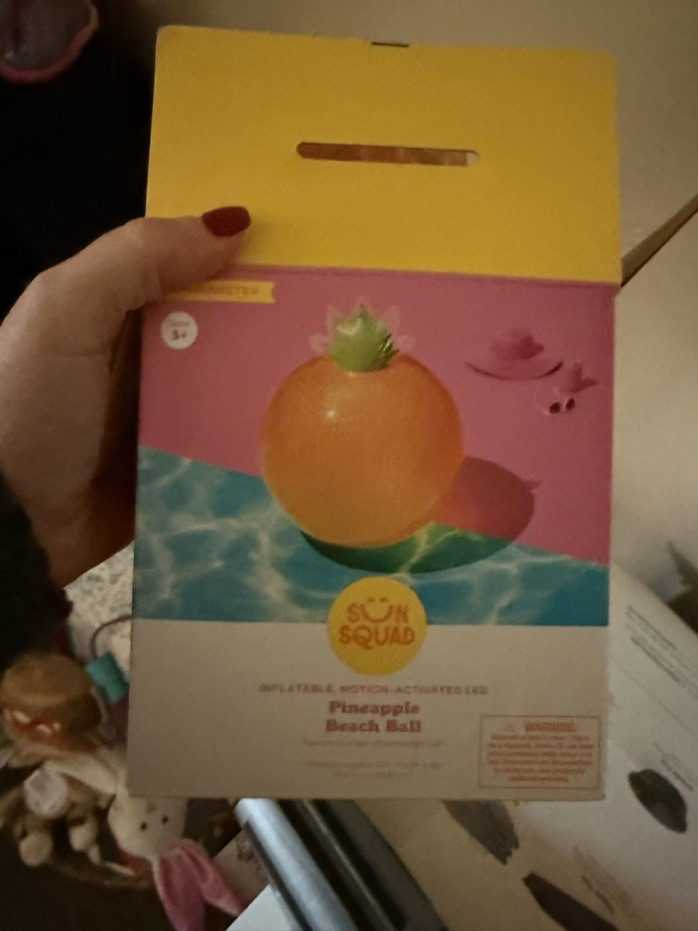 Children’s Orange Pool Ball