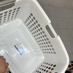 White Plastic Bin