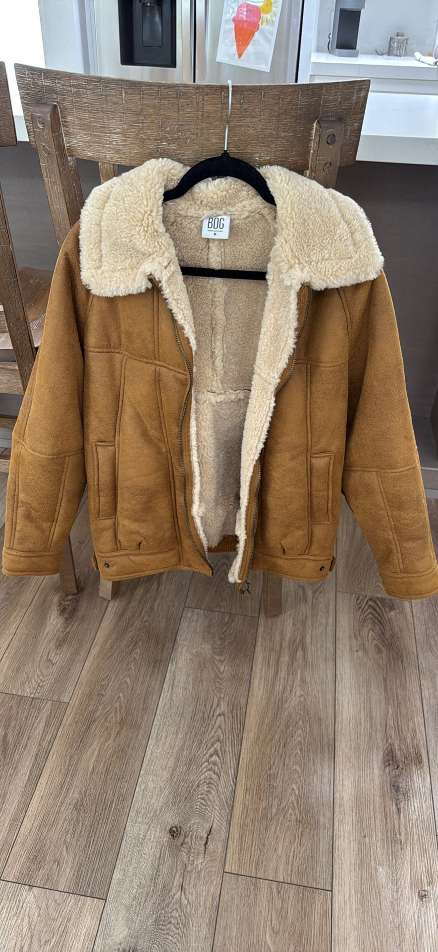 BDG Sherpa And Suede Jacket