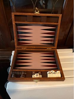 Small Travel Backgammon Set