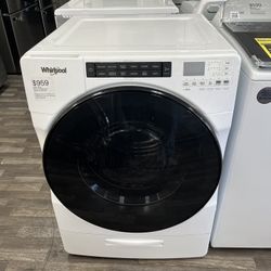 4.5 Cu Ft Ventless All-in-One Whirlpool Washer / Dryer with Load & Go, XL Dispenser