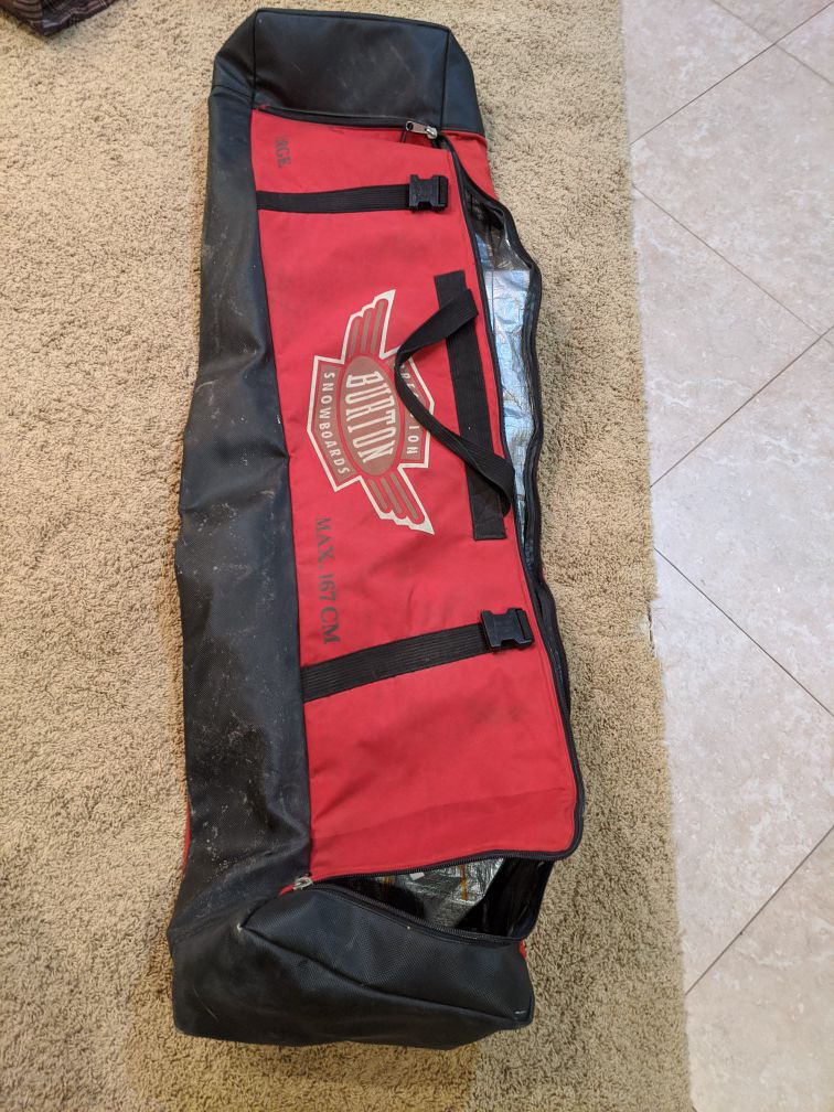 Two snowboard bags