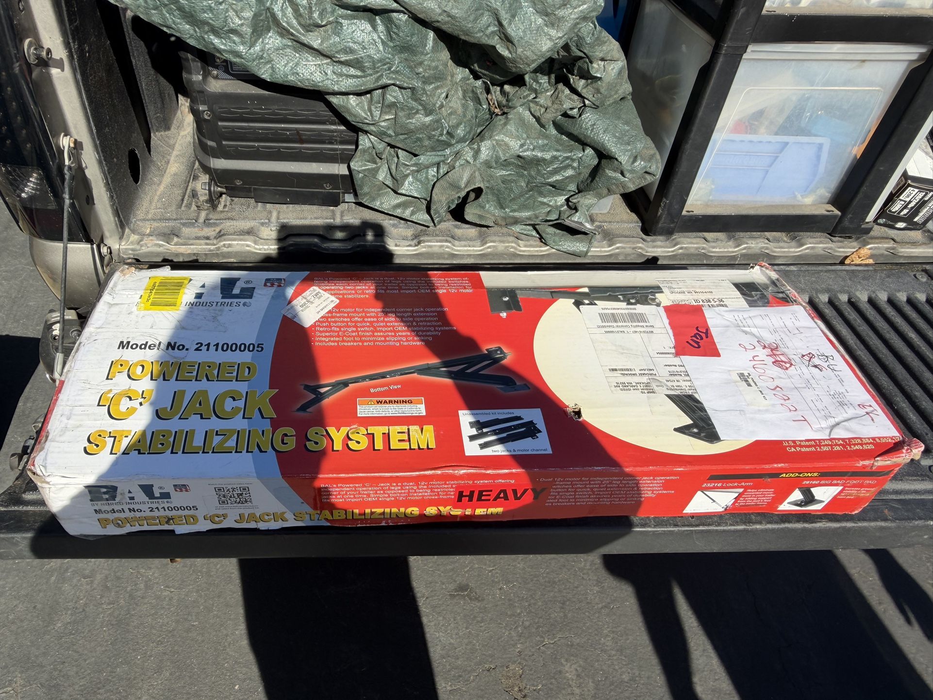 POWERED STABILIZING SYSTEM