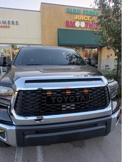 2014 Tundra chrome hood bulge