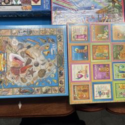 6 New Jigsaw Puzzles With Sorting Trays And Rollout Mat