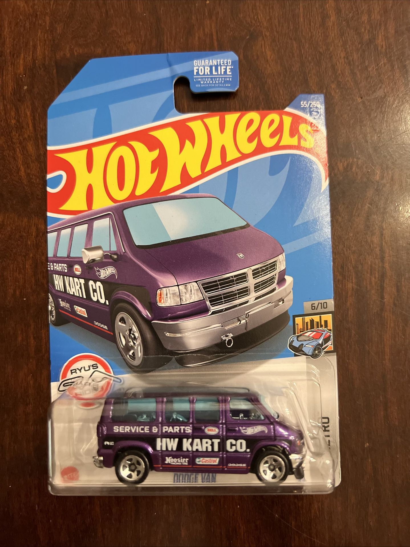 Hot Wheels Dodge Van Purple Super Treasure Hunt 2022 RARE $40 Or Best Offer