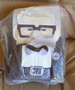 SDCC 2022 Loungefly Disney Pixar Up Carl Fredricksen Mini Backpack NWT