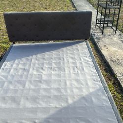 Full Size Bed With Mattress $80