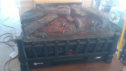 Realistic flame infrared heater