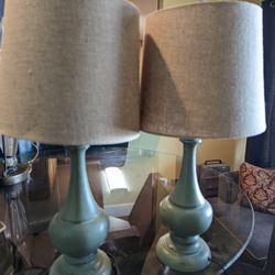 Table Lamps $20 Both