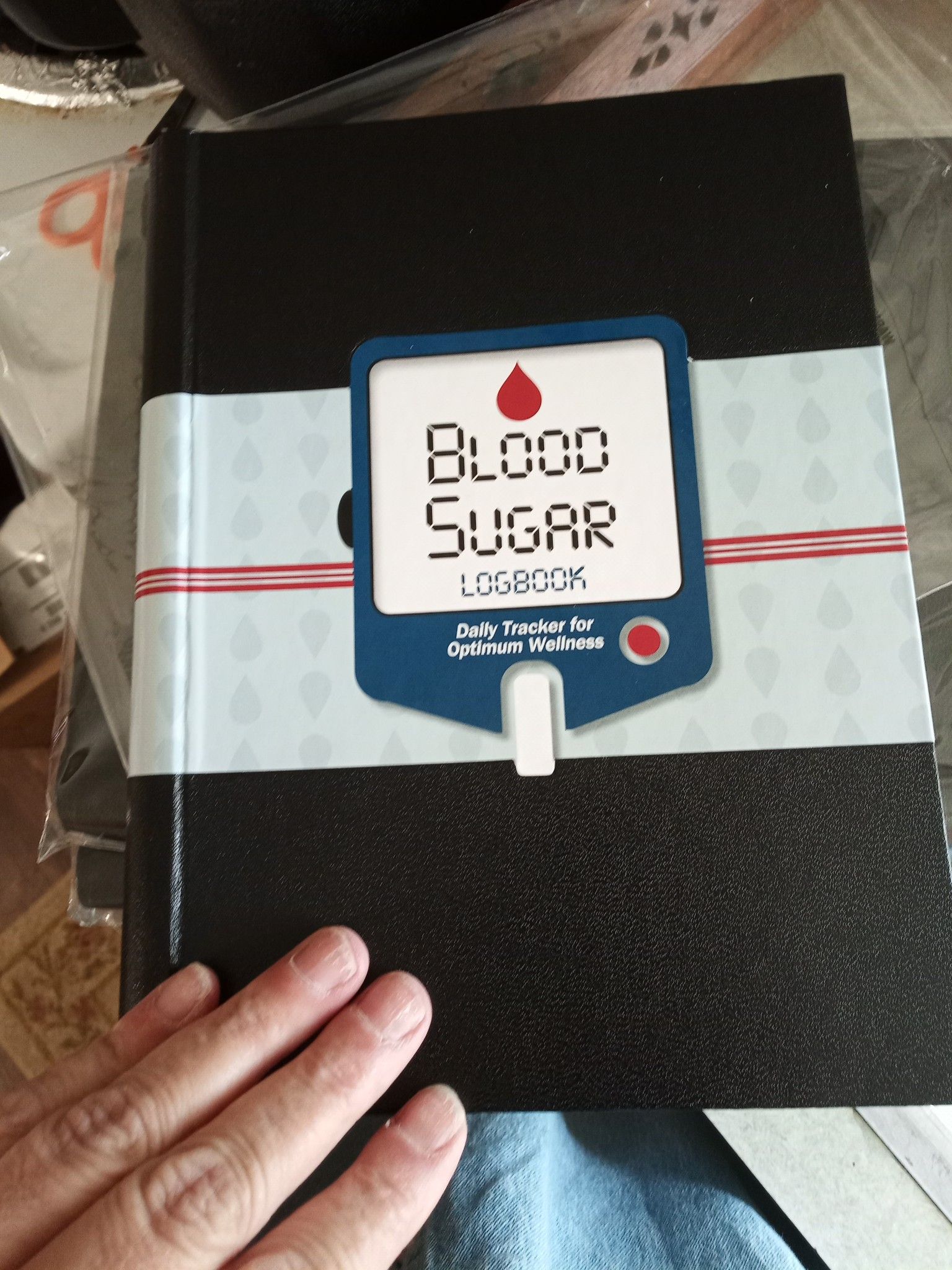 New in package diabetic log book