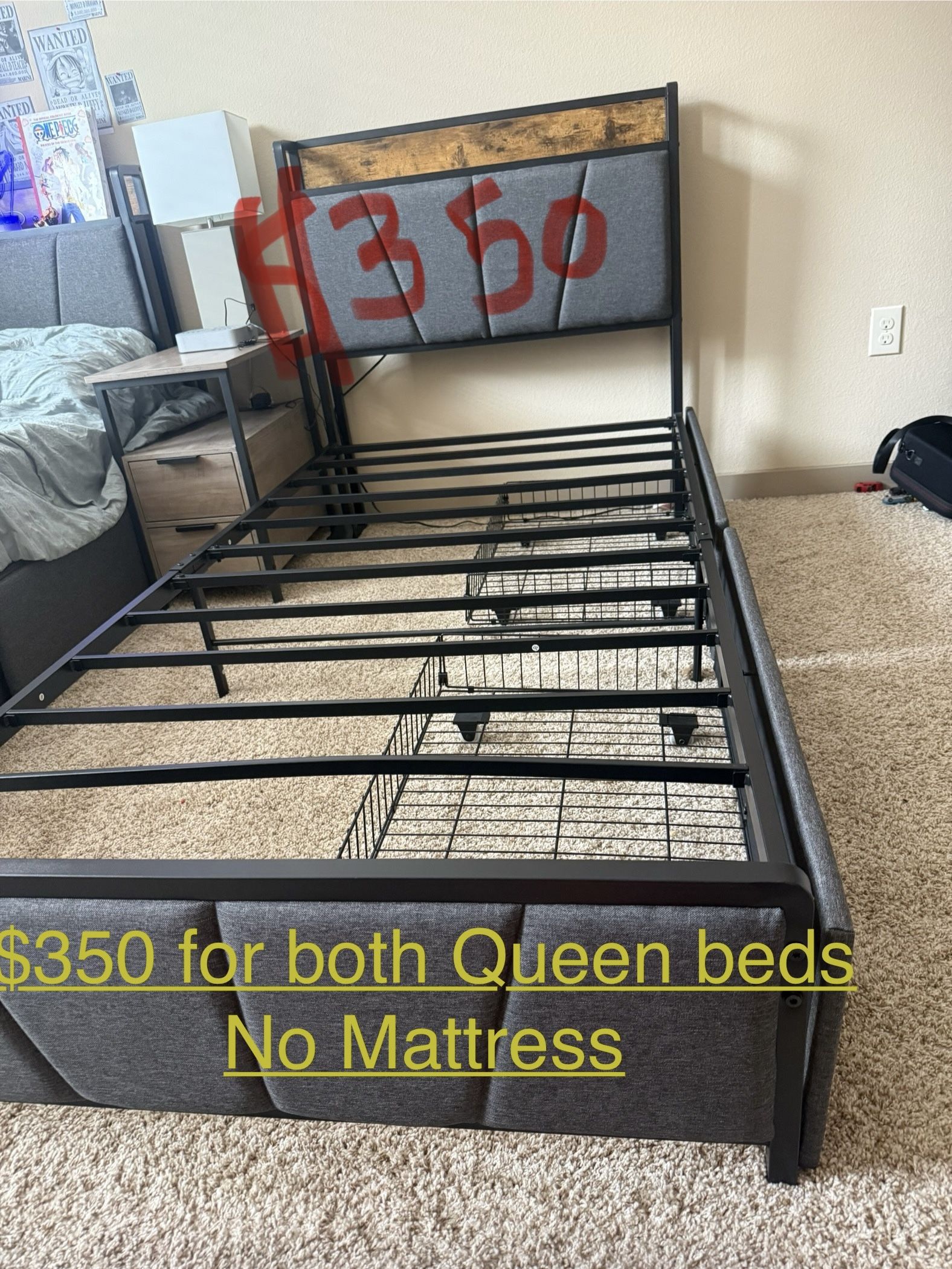 TWO Twin Beds