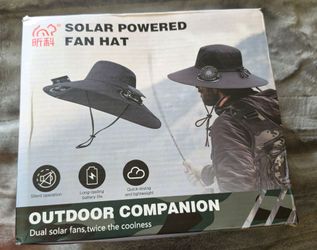 Solar Powered Fan Hat