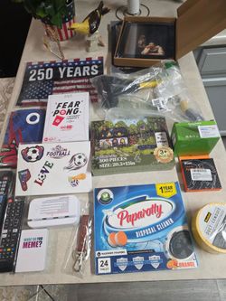 Lots of new items. I will sell $5 each or $50 for all