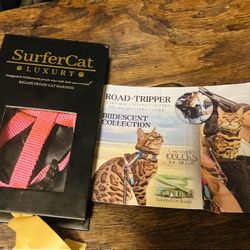 SURFER CAT LUXURY ESCAPE PROOF HARNESS NEW