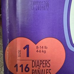 Pampers Size 1