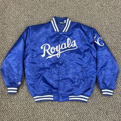 Majestic Kansas City Royals Athletic Bomber Jacket