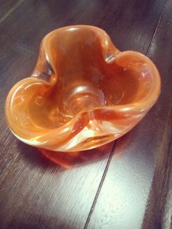 Vintage Murano Glass Bowl Ashtray