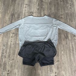 Lululemon Oversized Shirt & Shorts 