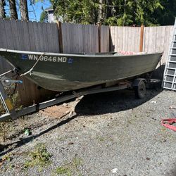 16’ Duroboat With 8hp Mercury 