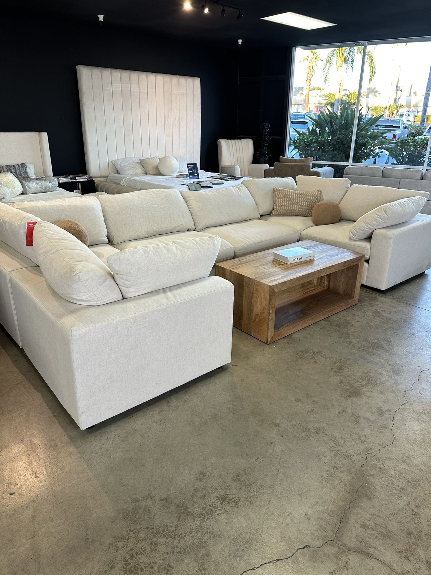 Modular “Cloud” Sectional Large Sofa for Living Room