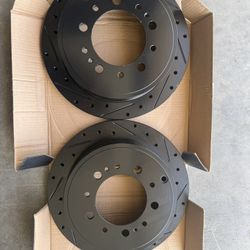 Toyota Rear Brake Rotors 
