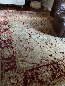 Beautiful Persian Rug 9 By 12 Wool Hand Knotted