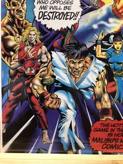 Street Fighter Comic Book #1
